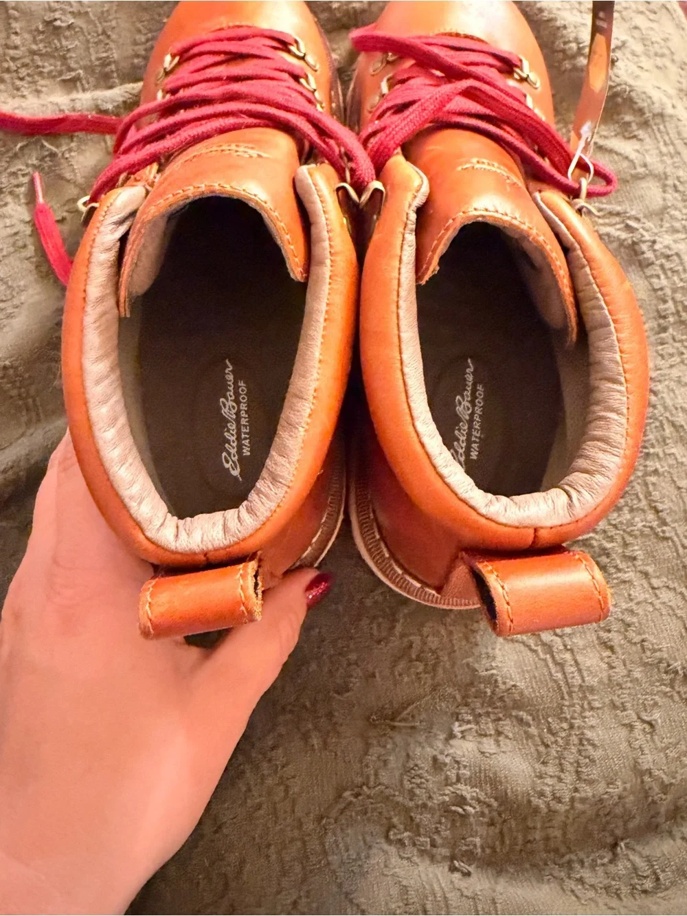 Eddie Bauer waterproof K-series hiking boots